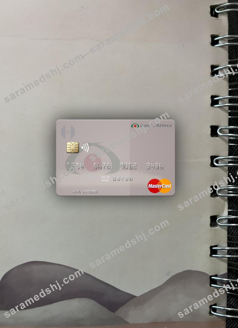 Salvador Banco Azteca mastercard photolook front